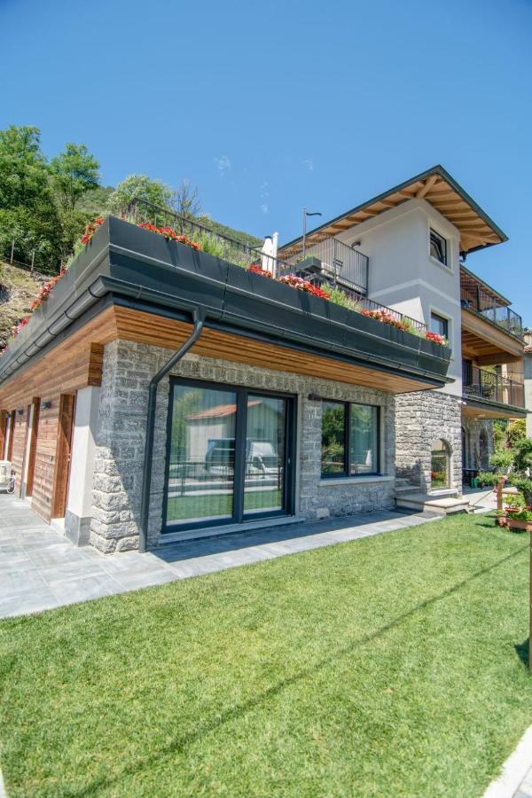 Dascio Emotion Ferienwohnung mit Terrasse am See Exterior foto
